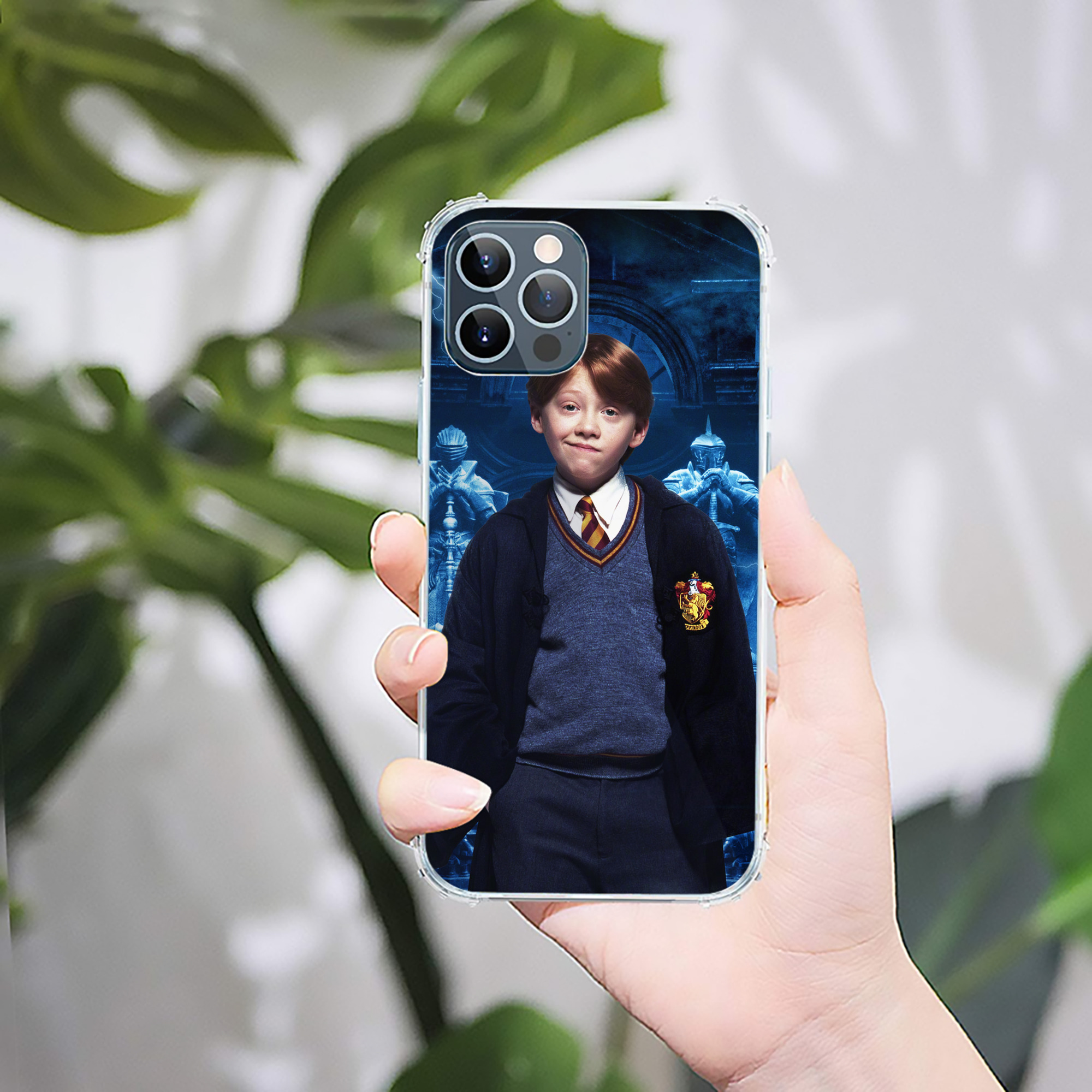 （画像用） Harry Potter ハリー・ポッターシリーズ 【iPhone 12シリーズ対応】透明スマホケース（クリアソフトケース）
